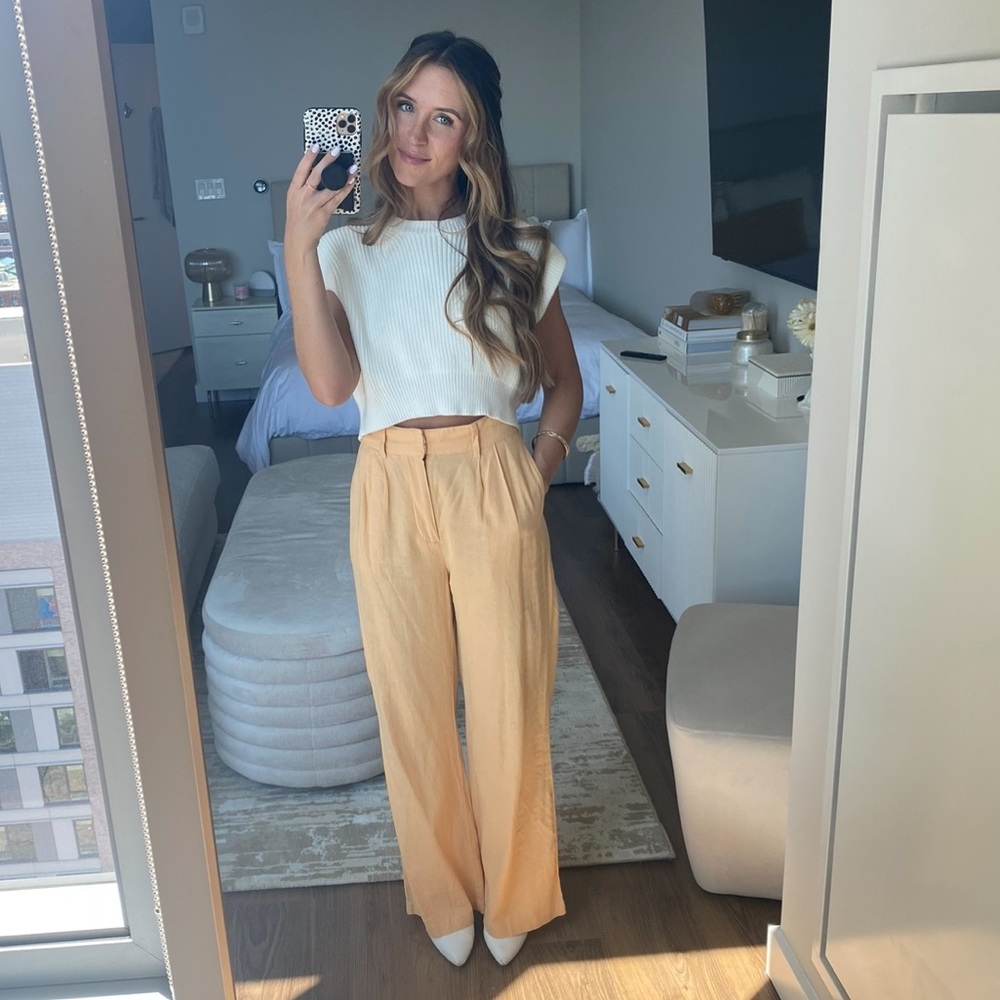 Abercrombie Tailored Linen Pants